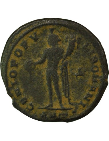 Rome Empire Dioclétien Génie du Peuple Romain 1 ae Bronze 296-297 Antioche