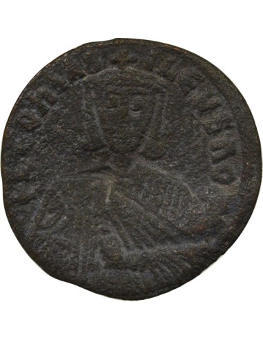 Empire Byzantin Léon VI le Sage Classe I 1 follis Cuivre 886-908 Constantinople