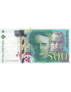 500 Francs - Pierre et Marie Curie - 1994 500 francs 1994