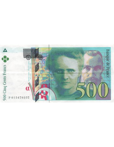 500 Francs - Pierre et Marie Curie - 1994 500 francs 1994