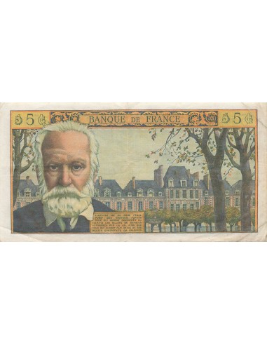 Victor Hugo 5 NF - Victor Hugo - 02-05-1963 - Série C.103 5 nf 1963