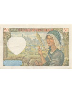 50 Francs - Jacques Coeur - 17-04-1941 - Série S.62 50 francs 1941 2