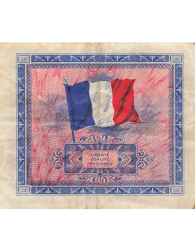 2 Francs - Drapeau - 1944 - Série 2 2 francs 1944