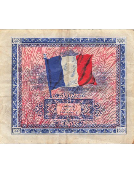 2 Francs - Drapeau - 1944 - Série 2 2 francs 1944