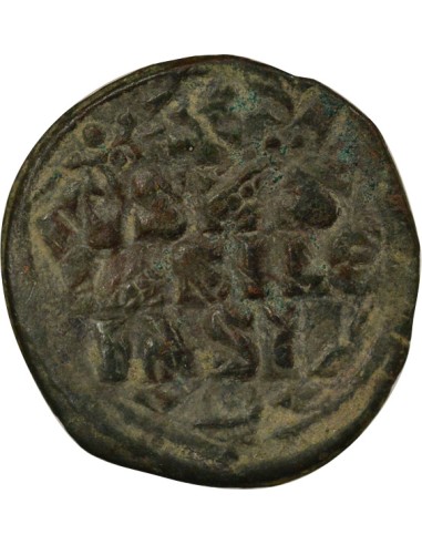 Empire Byzantin Classe D 1 follis Cuivre 1050-1060 Constantinople