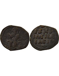 Empire Byzantin Classe D 1 follis Cuivre 1050-1060 Constantinople