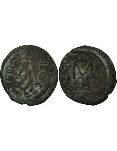 Empire Byzantin Héraclius Héraclius & Héraclius Constantin - Follis - 611 / 639 1 follis Cuivre 611-639