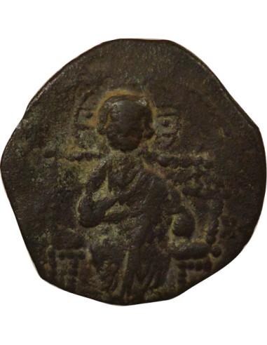 Empire Byzantin Classe D 1 follis Cuivre 1050-1060 Constantinople