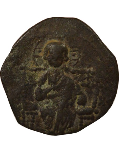Empire Byzantin Classe D 1 follis Cuivre 1050-1060 Constantinople