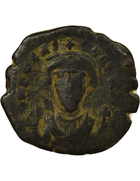 Empire Byzantin Phocas Classe II 1 follis Cuivre 604-610 Constantinople