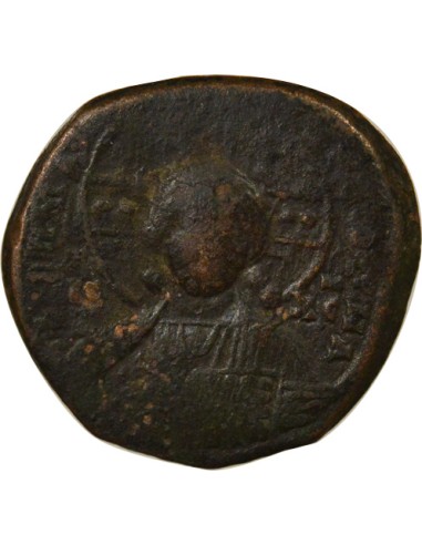 Empire Byzantin Classe A2 1 follis Cuivre 976-1035 Constantinople