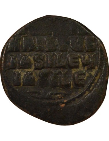 Empire Byzantin Classe A2 1 follis Cuivre 976-1035 Constantinople