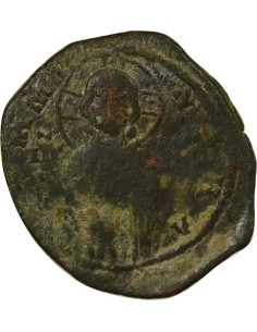 Empire Byzantin Classe C 1 follis Cuivre 1042-1050 Constantinople 2