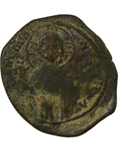 Empire Byzantin Classe C 1 follis Cuivre 1042-1050 Constantinople
