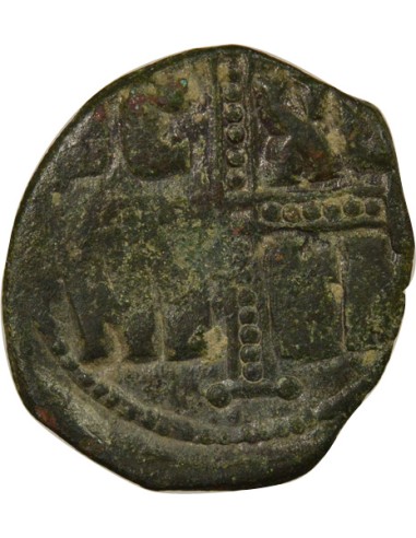 Empire Byzantin Classe C 1 follis Cuivre 1042-1050 Constantinople