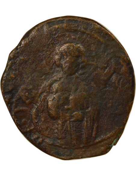 Empire Byzantin Classe C 1 follis Cuivre 1042-1050 Constantinople