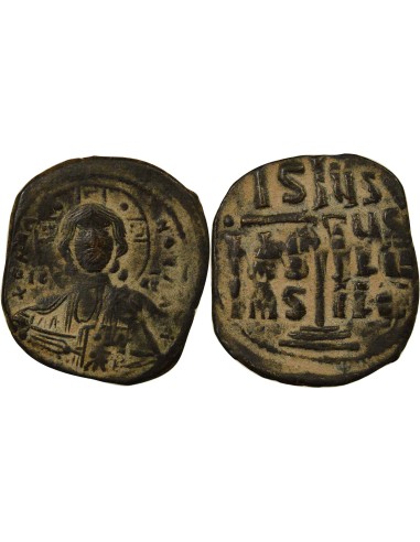 Empire Byzantin Classe B 1 follis Cuivre 1030-1042 Constantinople