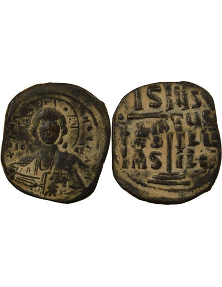 Empire Byzantin Classe B 1 follis Cuivre 1030-1042 Constantinople