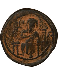 Empire Byzantin Classe D 1 follis Cuivre 1050-1060 Constantinople 2