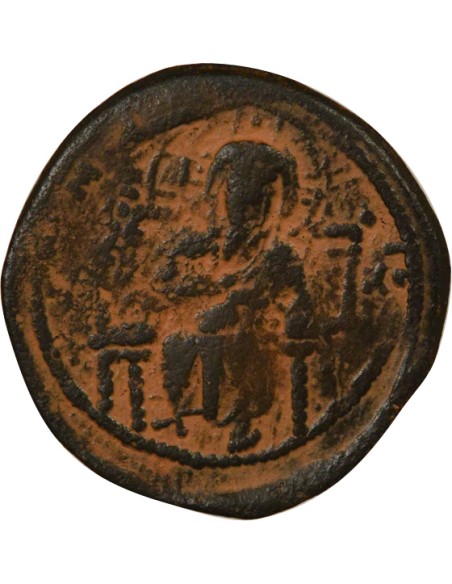 Empire Byzantin Classe D 1 follis Cuivre 1050-1060 Constantinople