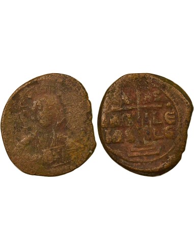 Empire Byzantin Classe B 1 follis Cuivre 1030-1042 Constantinople