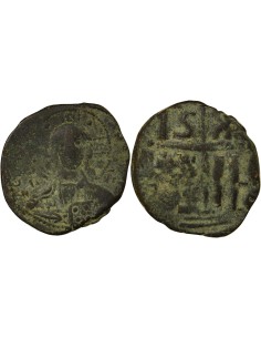 Empire Byzantin Classe B 1 follis Cuivre 1030-1042 Constantinople