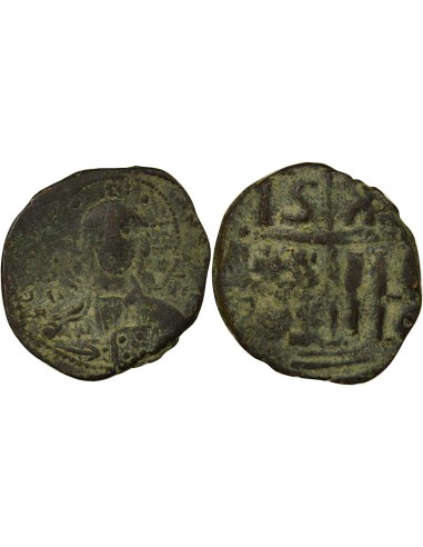 Empire Byzantin Classe B 1 follis Cuivre 1030-1042 Constantinople