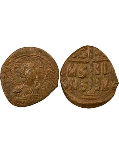 Empire Byzantin Classe B 1 follis Cuivre 1030-1042 Constantinople