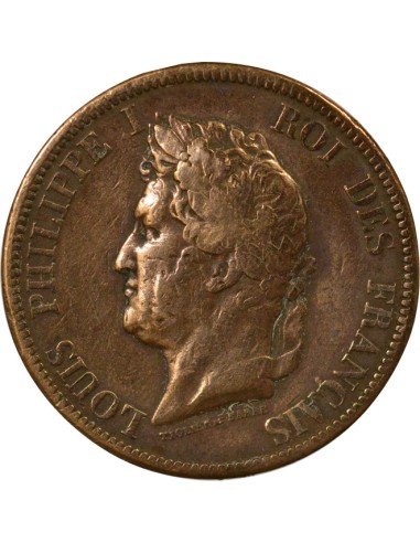 Louis-Philippe - 10 Centimes - 1839 A Paris 10 centimes Bronze 1839 A - Paris