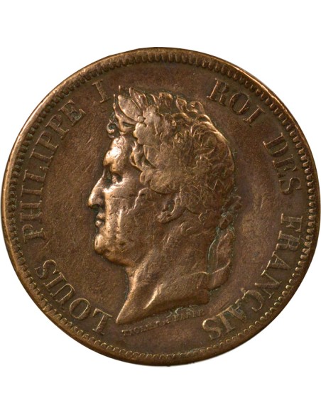 Louis-Philippe - 10 Centimes - 1839 A Paris 10 centimes Bronze 1839 A - Paris