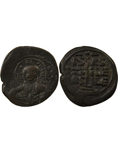 Empire Byzantin Classe B 1 follis Cuivre 1030-1042 Constantinople