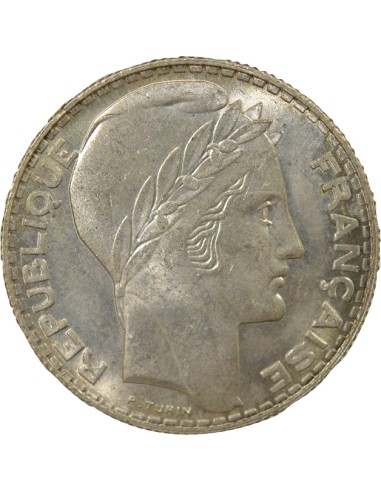 Turin 10 francs Argent 1939 A Paris