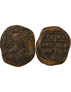 Empire Byzantin Classe B 1 follis Cuivre 1030-1042 Constantinople