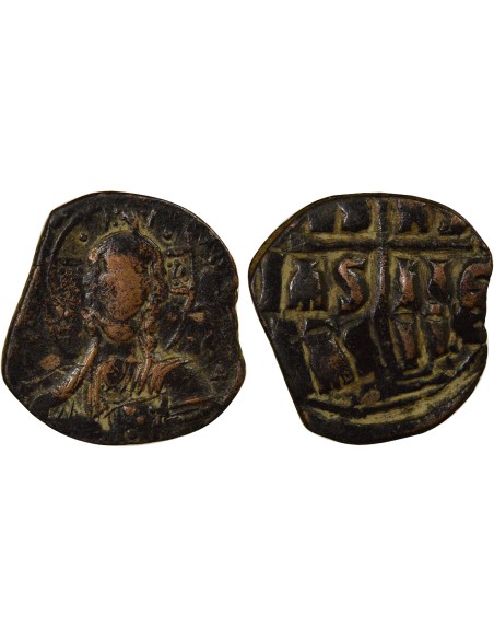 Empire Byzantin Classe B 1 follis Cuivre 1030-1042 Constantinople