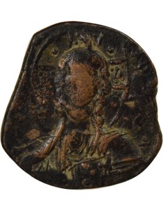 Empire Byzantin Classe B 1 follis Cuivre 1030-1042 Constantinople 2