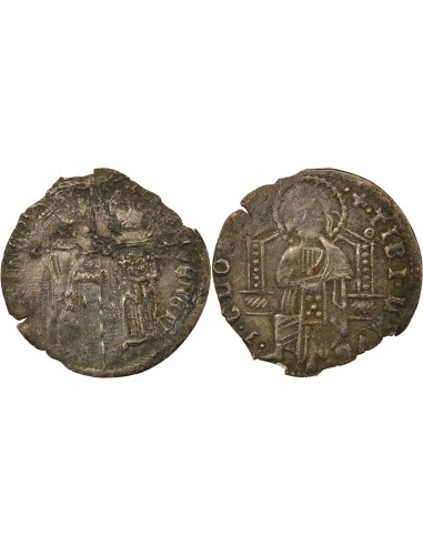 Venise Antonio Venier IIIe Type 1 grosso Argent 1382-1400 V Venise