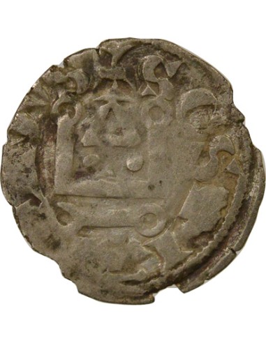 Philippe II Auguste 1er Type 1 denier Billon 1204-1220 E Tours