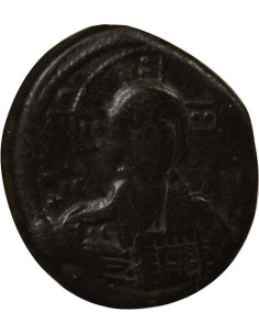 Empire Byzantin Classe A2 1 follis Cuivre 976-1035 Constantinople 2