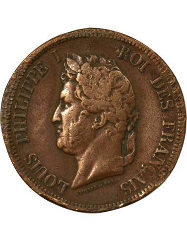 Louis-Philippe - 10 Centimes - 1841 A Paris 10 centimes Bronze 1841 A - Paris