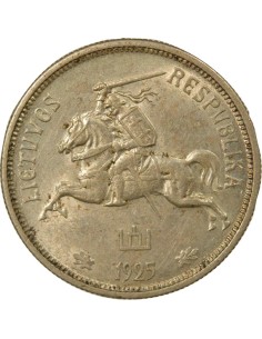 Lituanie 5 Litai Argent - 1925 Londres 5 litai Argent 1925 Londres 2