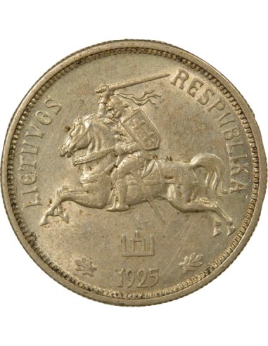 Lituanie 5 Litai Argent - 1925 Londres 5 litai Argent 1925 Londres