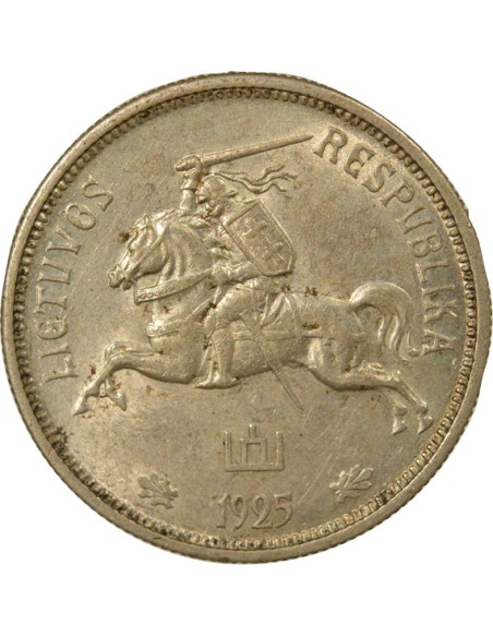 Lituanie 5 Litai Argent - 1925 Londres 5 litai Argent 1925 Londres