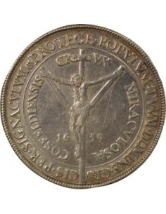 Etats Allemands (Münster) Christoph Bernhard von Galen Christoph Bernhard von Galen - Thaler Argent - 1659 Mûnster 1 thaler Arge 2