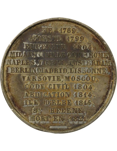Roi d'Italie Napoléon I - Médaille Etain - XIXe Siècle 1 médaille Etain XIXe Siècle