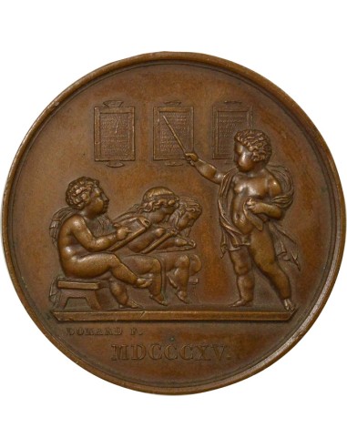Instruction Elémentaire 1 médaille Cuivre 1883