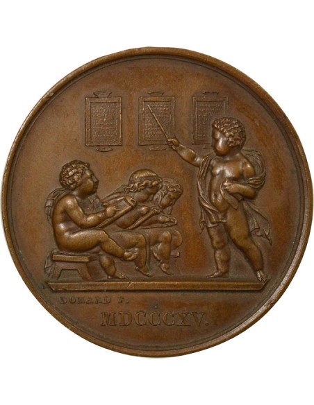 Instruction Elémentaire 1 médaille Cuivre 1883