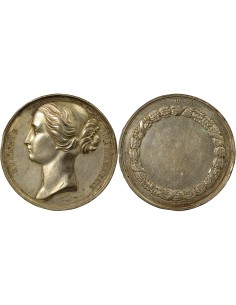 Eugénie de Montijo Eugénie - Médaille Etain - XIXe Siècle 1 médaille Etain XIXe Siècle