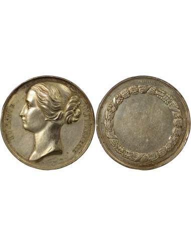 Eugénie de Montijo Eugénie - Médaille Etain - XIXe Siècle 1 médaille Etain XIXe Siècle