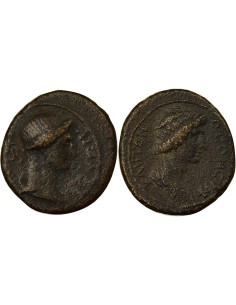 Rome - Provinces Claude Sénat & Artémis 1 ae Bronze 41-54 Aizanoi
