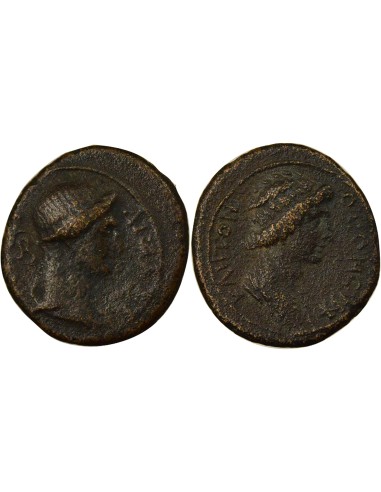 Rome - Provinces Claude Sénat & Artémis 1 ae Bronze 41-54 Aizanoi